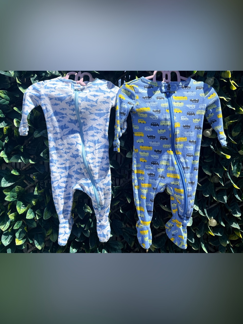 10/$25 • Joe Fresh Cotton Footed Zip Sleepers